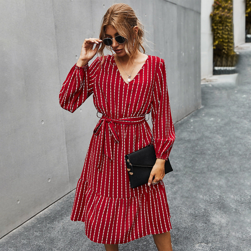 CHLOE - STRIPED - DRESS
