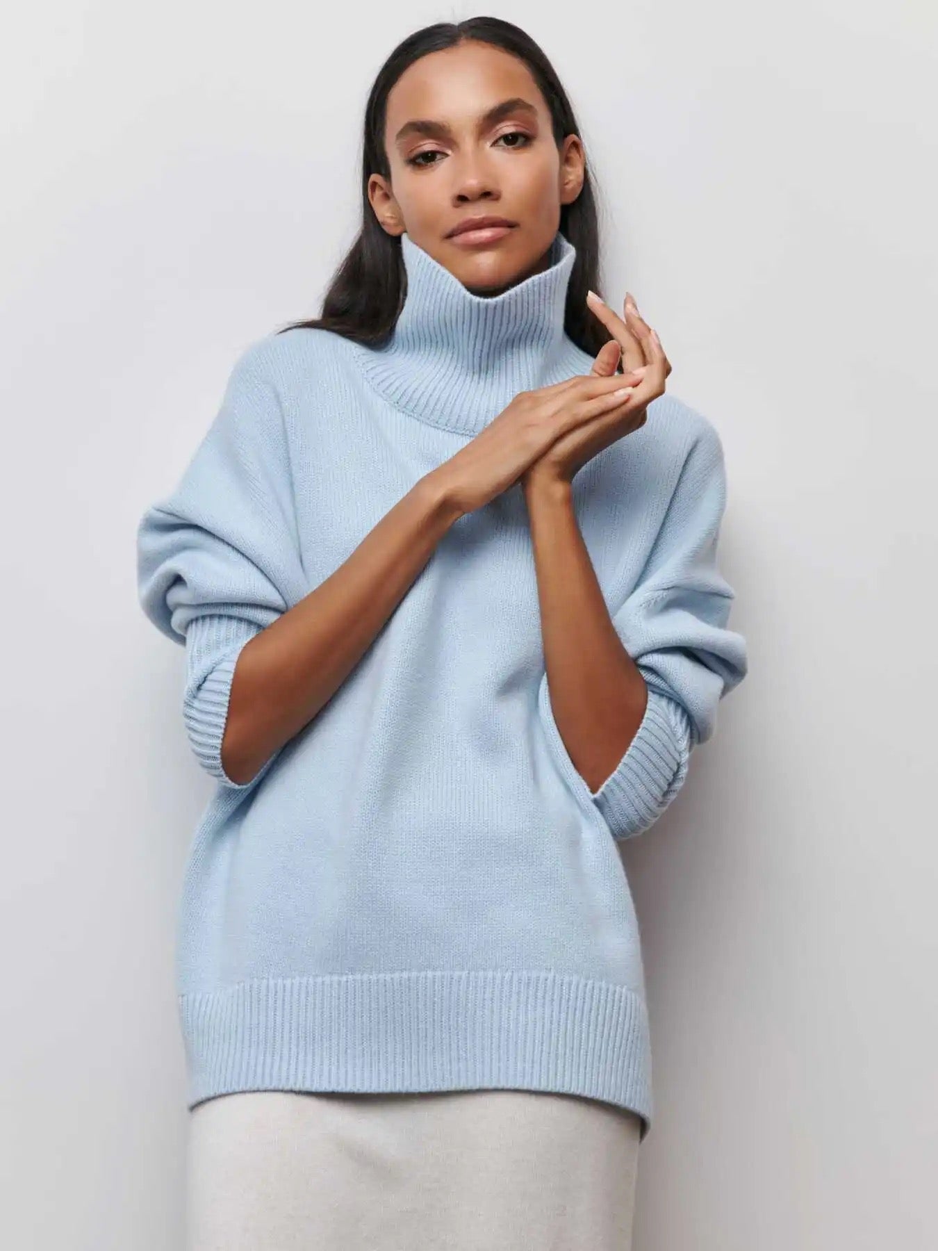 CHRISTINE - OVERSIZE KNITTED SWEATER