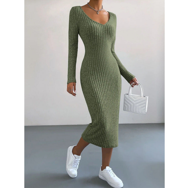 CHRISTY - KNITTED & SLIM - DRESS