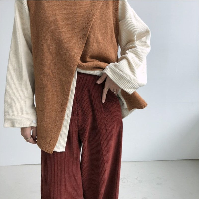 ESTER - KNITTED - POLO VEST