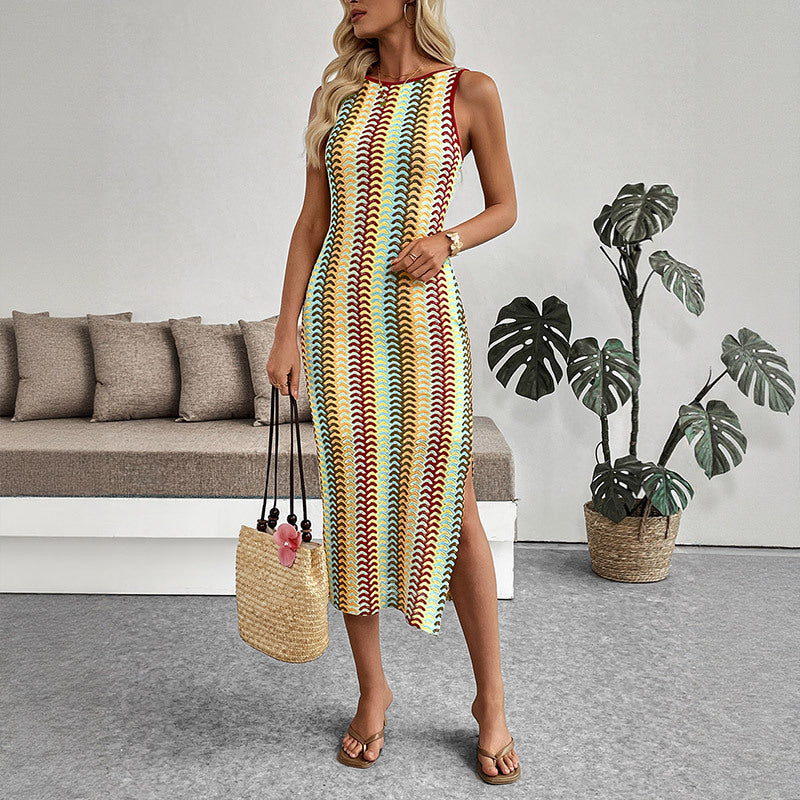 ISLA – Wavy bodycon dress