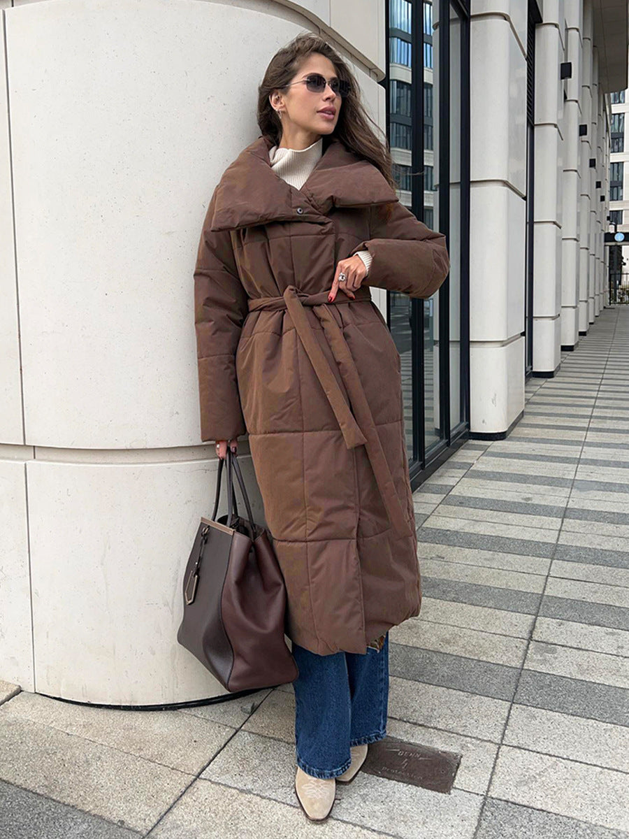 JULIE - LONG COAT - HIGH COLLAR