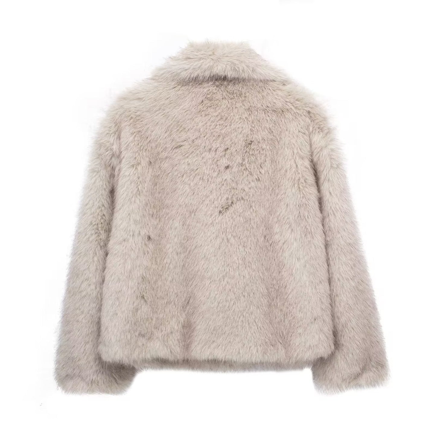 MARTHA - Artic faux fur jacket
