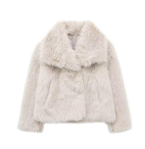 MARTHA - Artic faux fur jacket