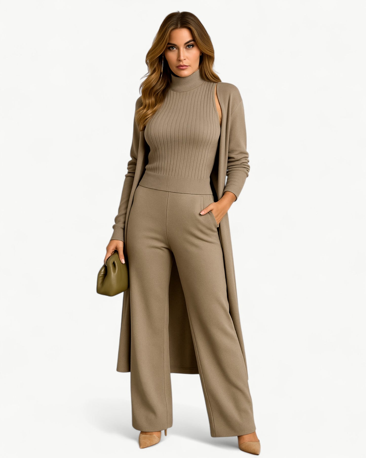 MARIA – 3-Piece Knit Set