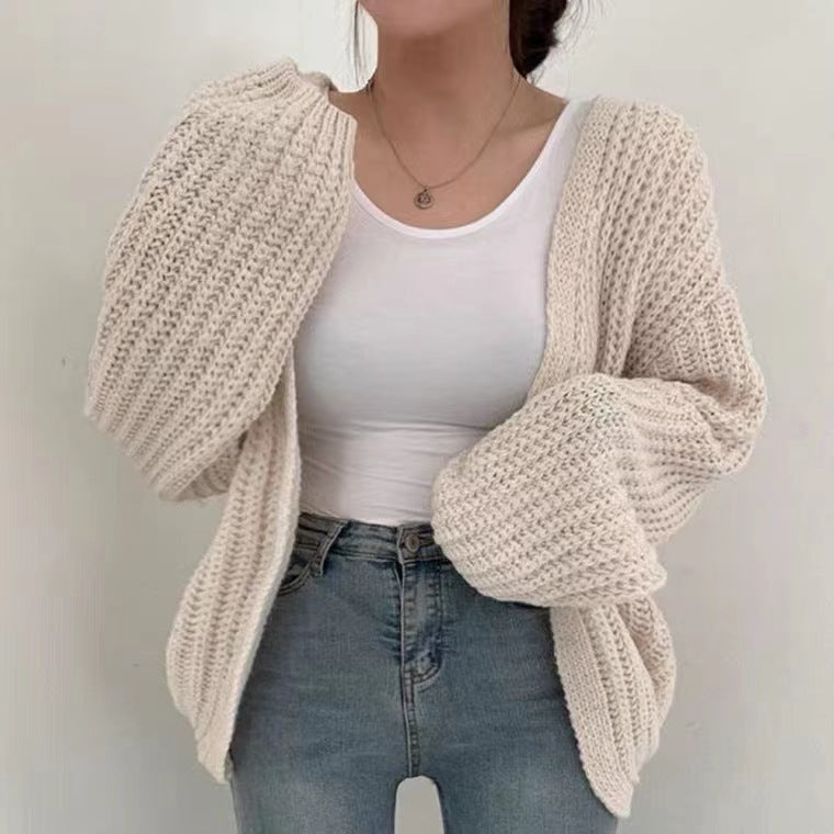 CLAIRE – Chunky knit cardigan