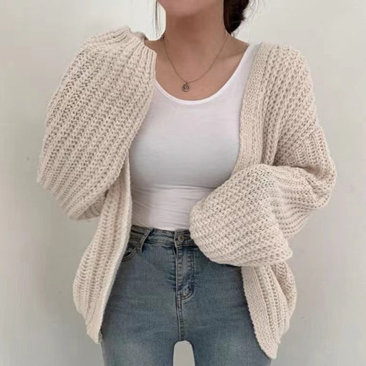 CLAIRE – Chunky knit cardigan