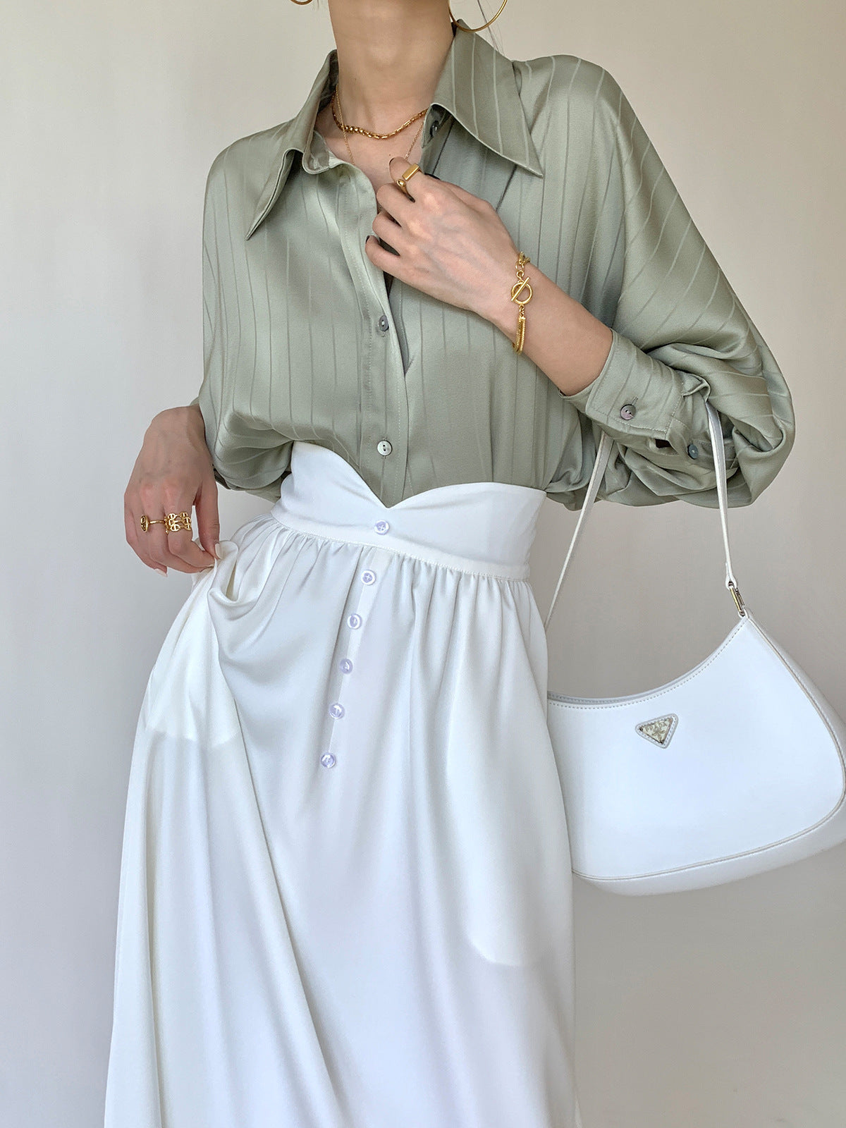 GEORGIA - SATIN - SHIRT