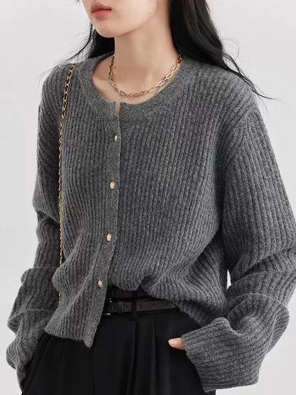 LEAH - ELEGANT & KNITTED - CARDIGAN