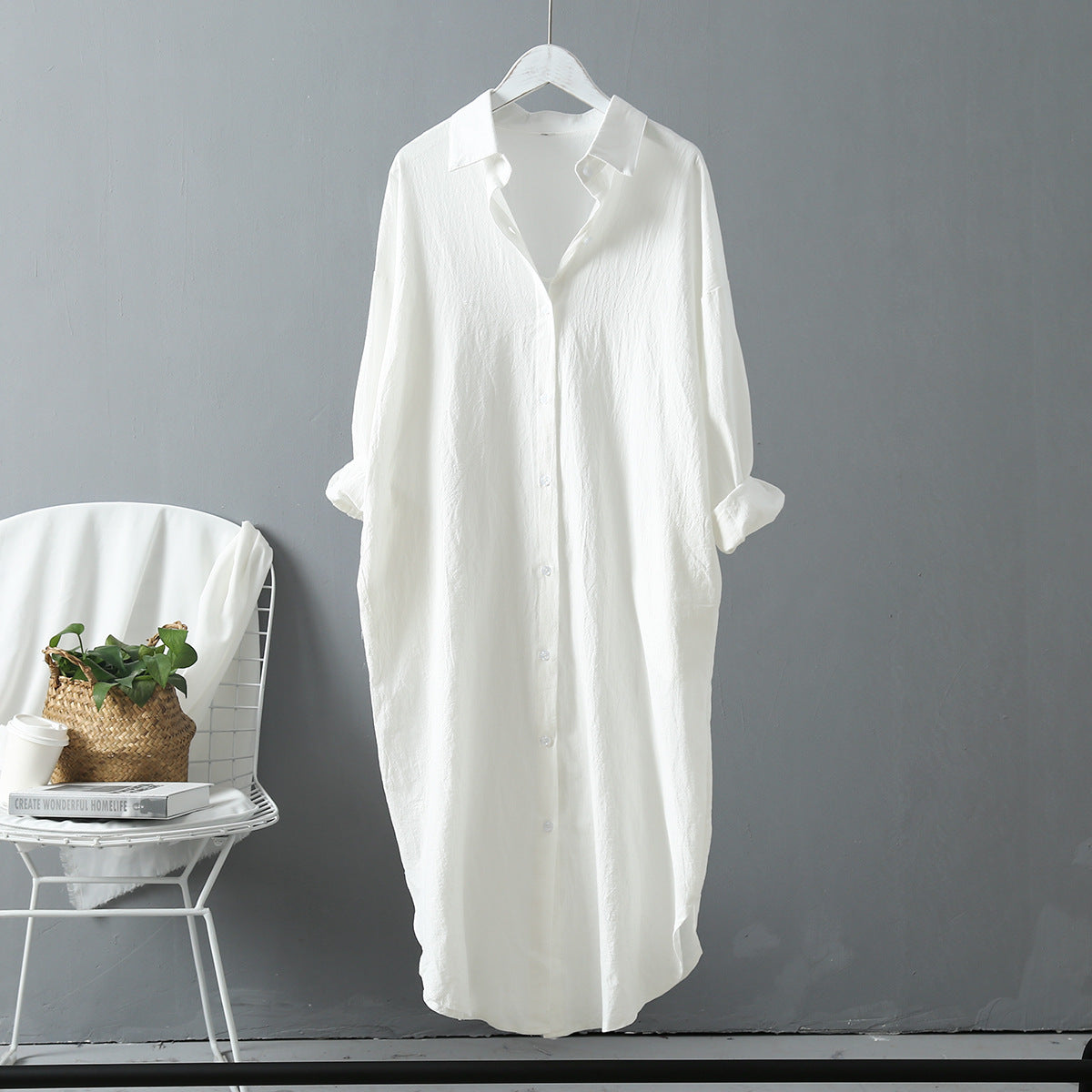 ANAÏS – Long Shirt in Timeless Design | Sleek & Versatile
