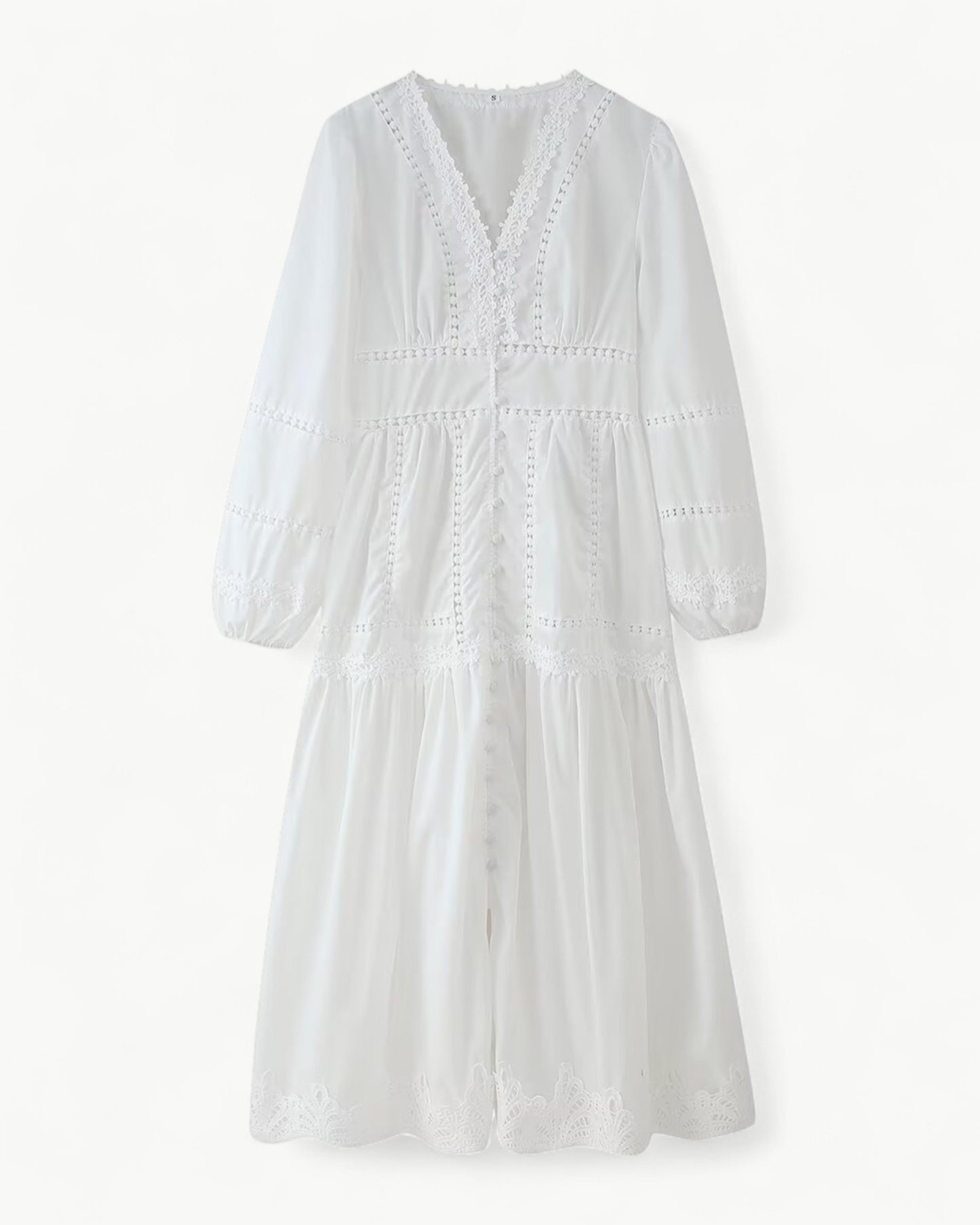 MADELEINE – Embroidered hollow dress