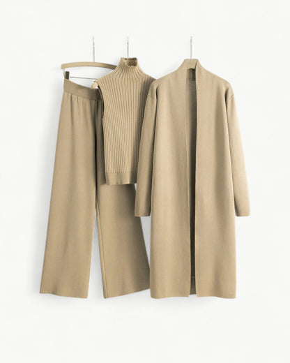 MARIA – 3-Piece Knit Set