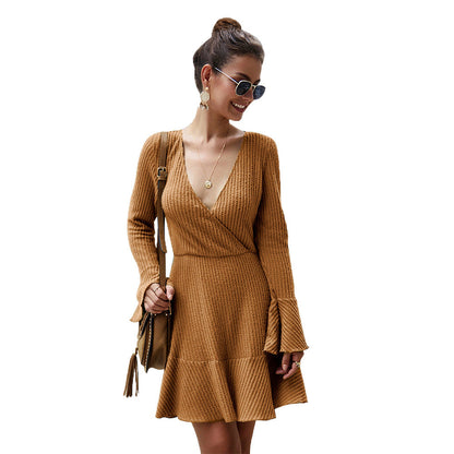 LISETTE - V-NECK - DRESS