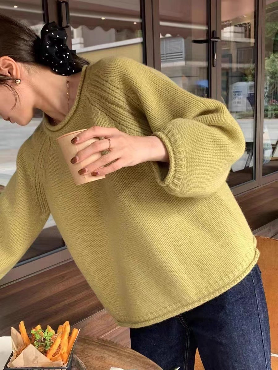 ADA - 100% WOOL - KNITTED - SWEATER