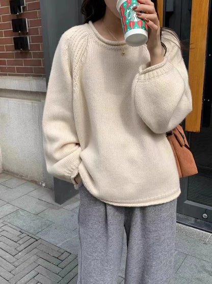 ADA - 100% WOOL - KNITTED - SWEATER