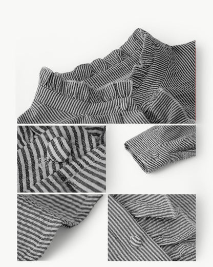 CLÉMENCE – Elegant blouse with ruffled collar | Feminine & timeless design