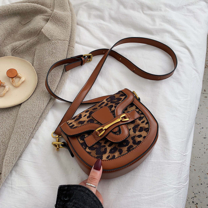 SALLY - LEOPARD | HOUNDSTOOTH - HANDBAG