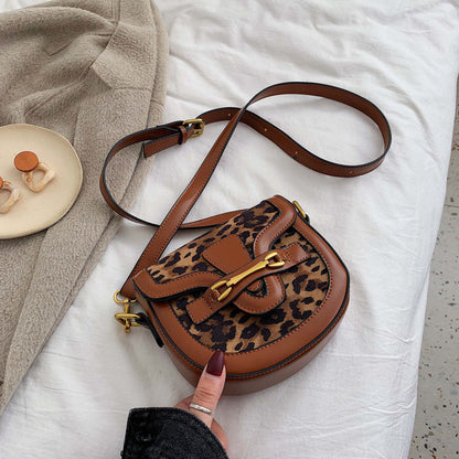 SALLY - LEOPARD | HOUNDSTOOTH - HANDBAG
