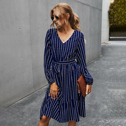 CHLOE - STRIPED - DRESS