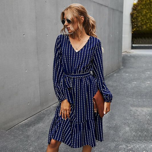 CHLOE - STRIPED - DRESS