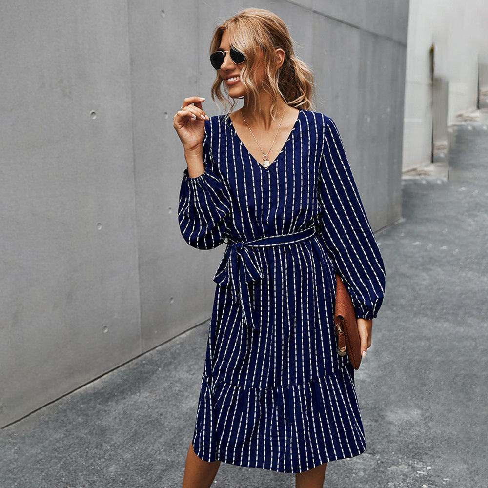 CHLOE - STRIPED - DRESS