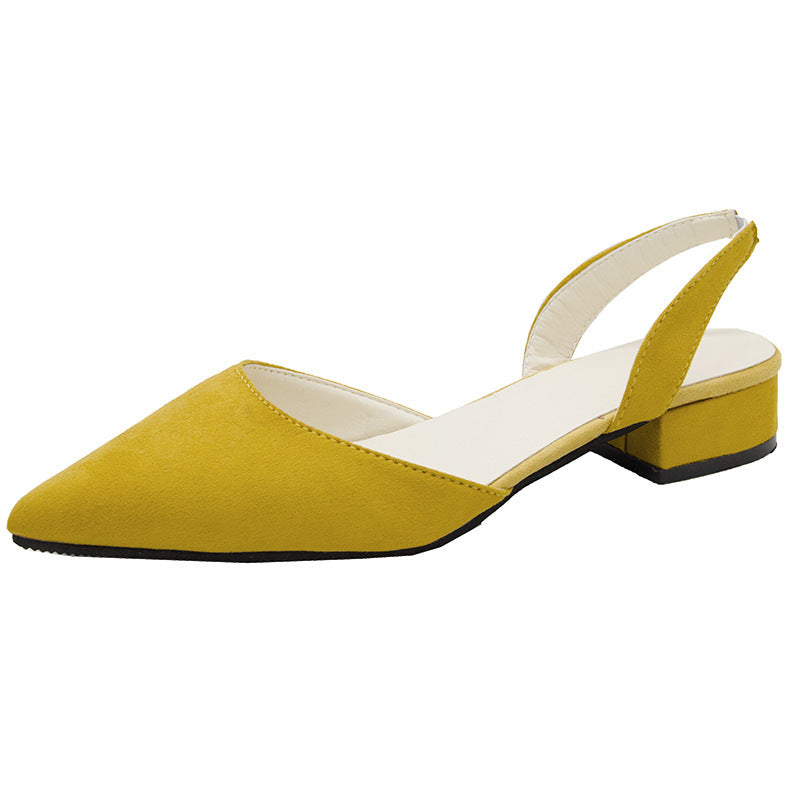 MIREILLE – Pointed slingbacks with low heel | Classic and stylish