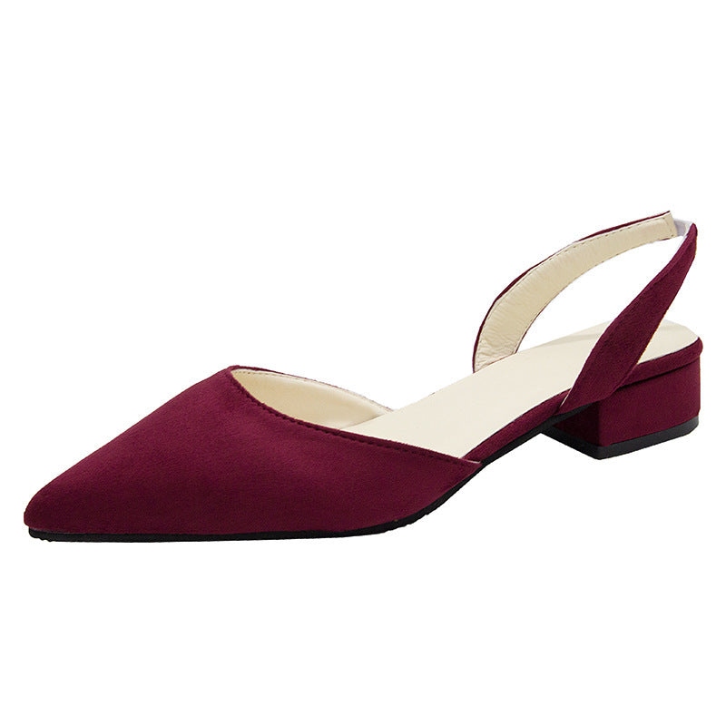 MIREILLE – Pointed slingbacks with low heel | Classic and stylish