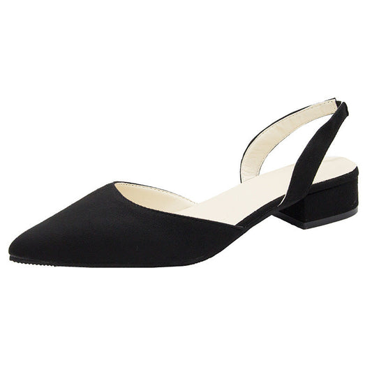 MIREILLE – Pointed slingbacks with low heel | Classic and stylish