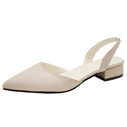 MIREILLE – Pointed slingbacks with low heel | Classic and stylish