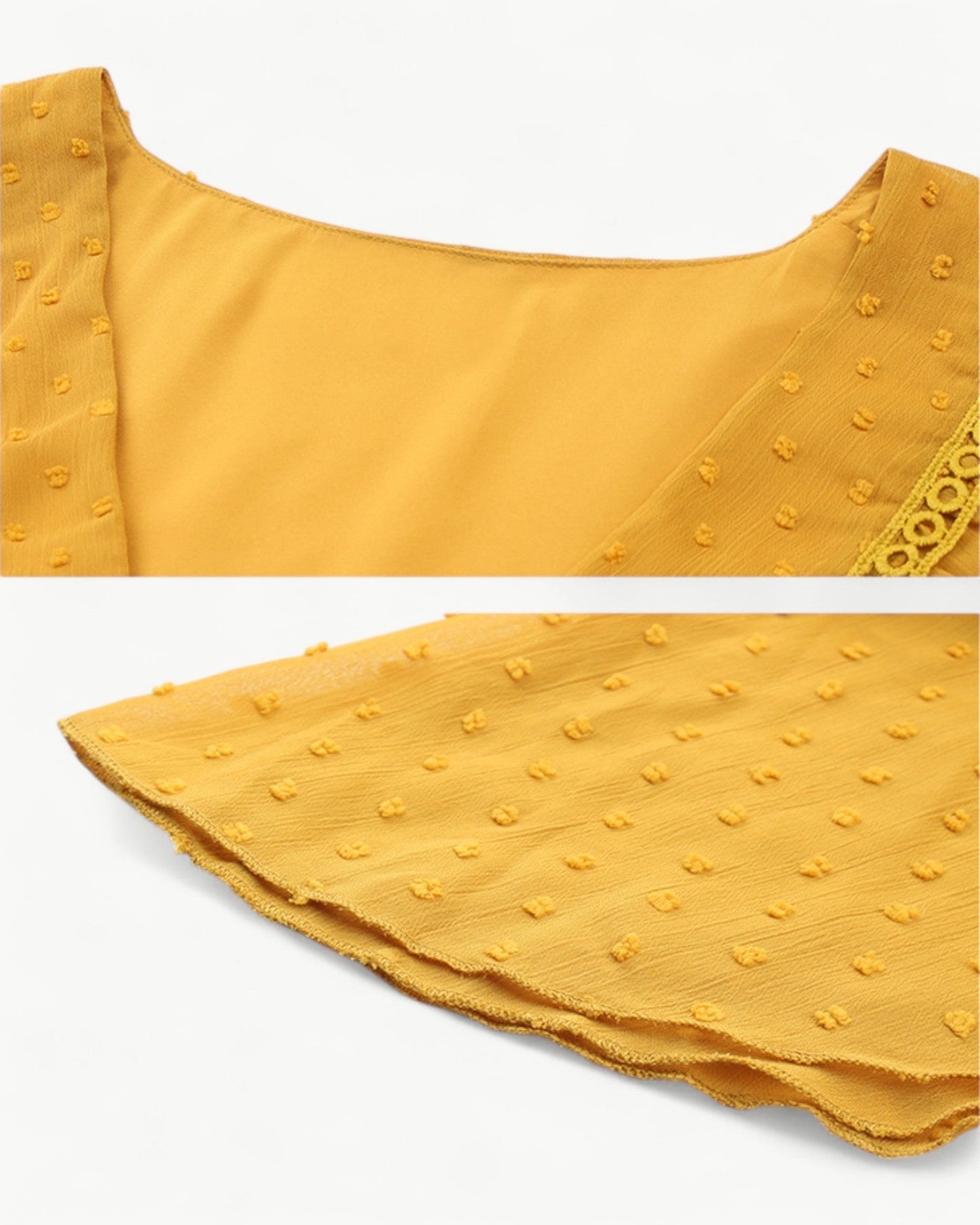 CAMILLE – Airy summer dress with lace details