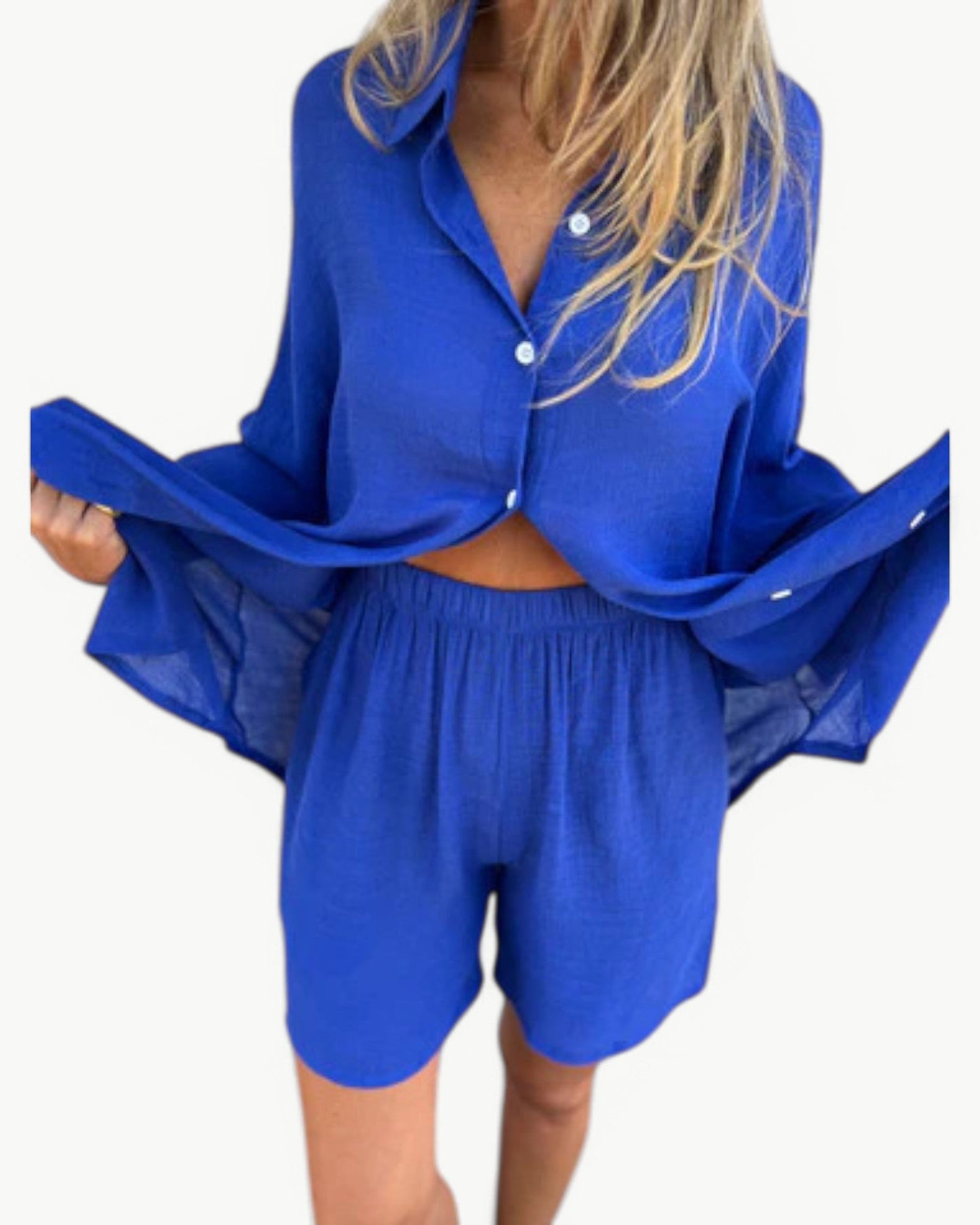 JADE – 2-piece set with shirt & shorts | Stylish & relaxed look
