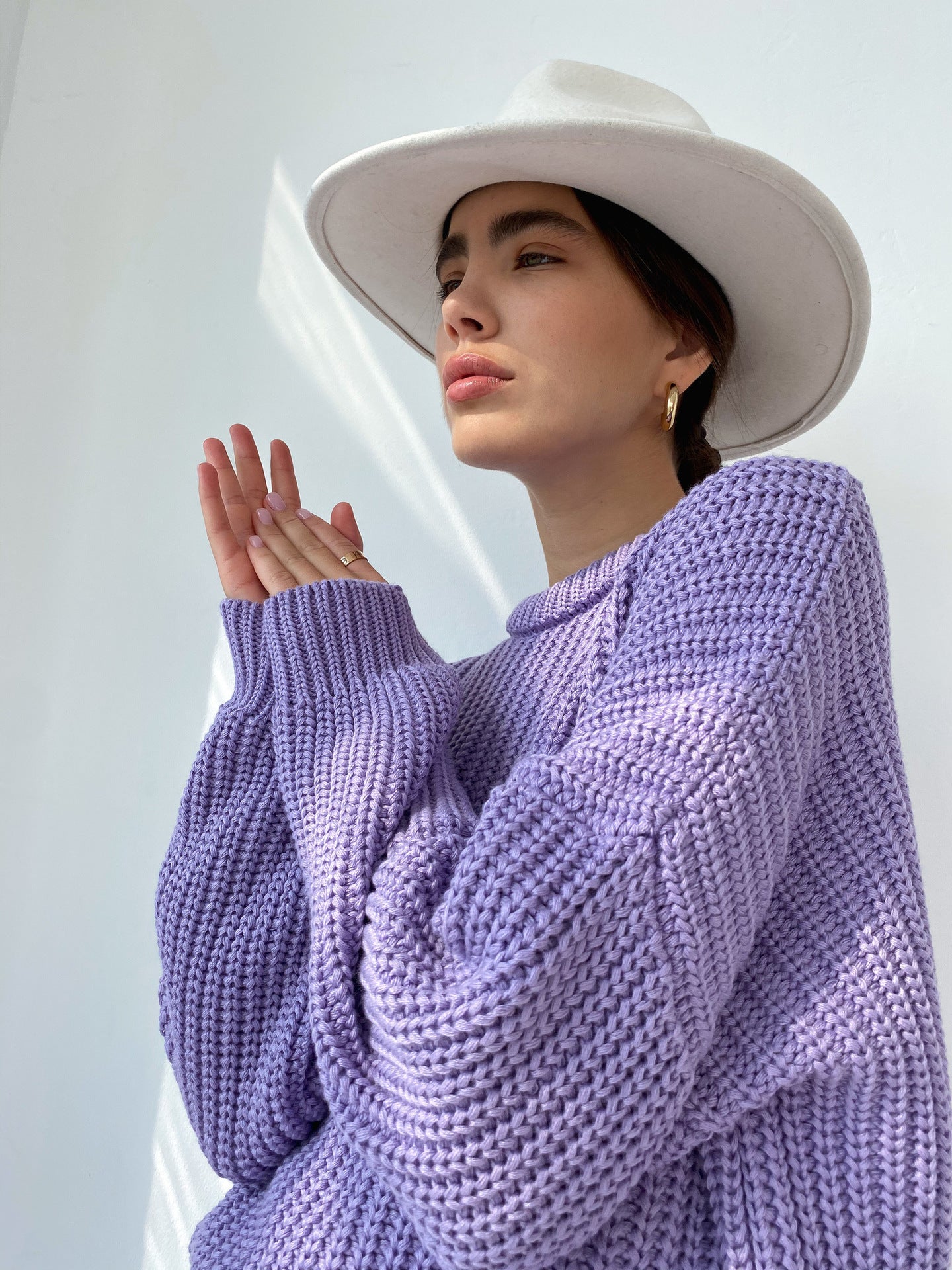 WILMA – Chunky Knit Oversized Sweater | Soft and Relaxed in Pastel
