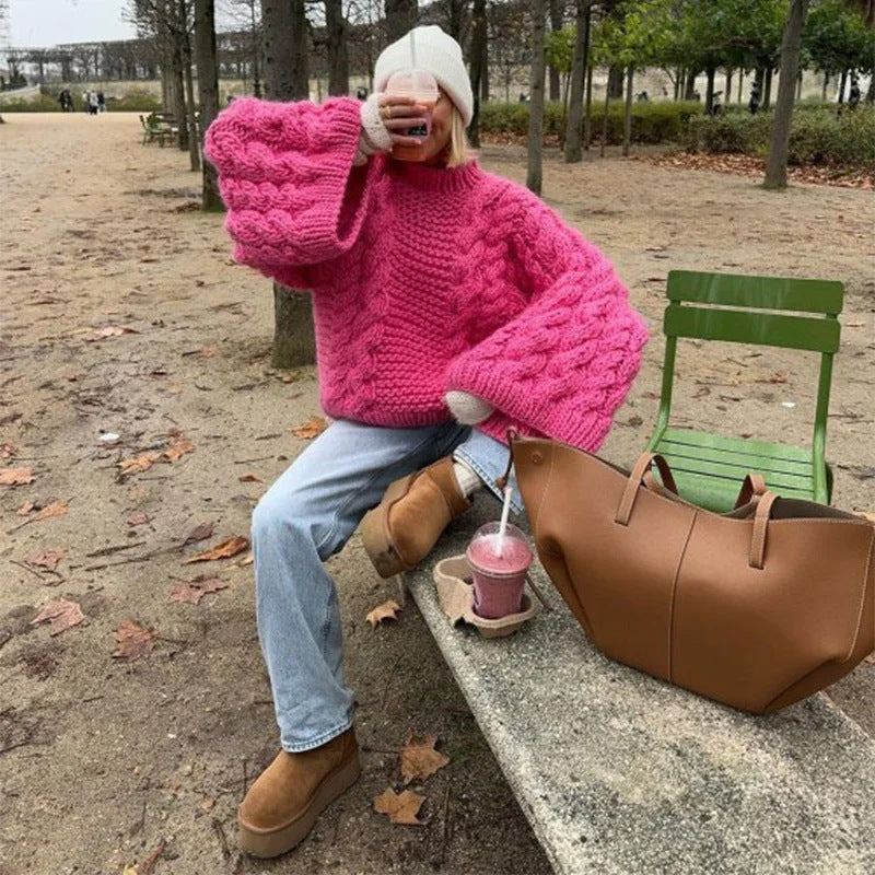 MAJA - EXCLUSIVE OVERSIZED & KNITTED - SWEATER