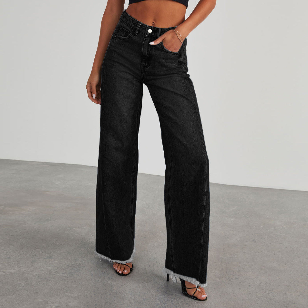 JOHANNA - HIGH, WIDE & STRAIGHT - JEANS