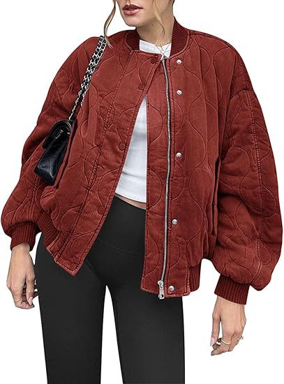 WENDY – Quilted Bomber Jacket