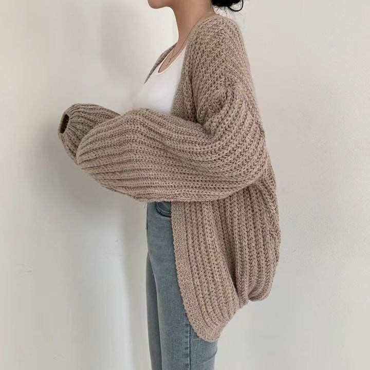 CLAIRE – Chunky knit cardigan