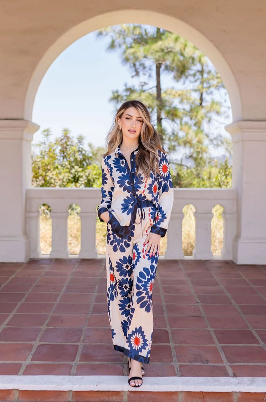 NOVA – Floral two-piece set