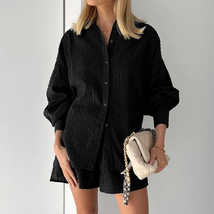 ELENA – Light & stylish 2-piece set | Shirt & shorts