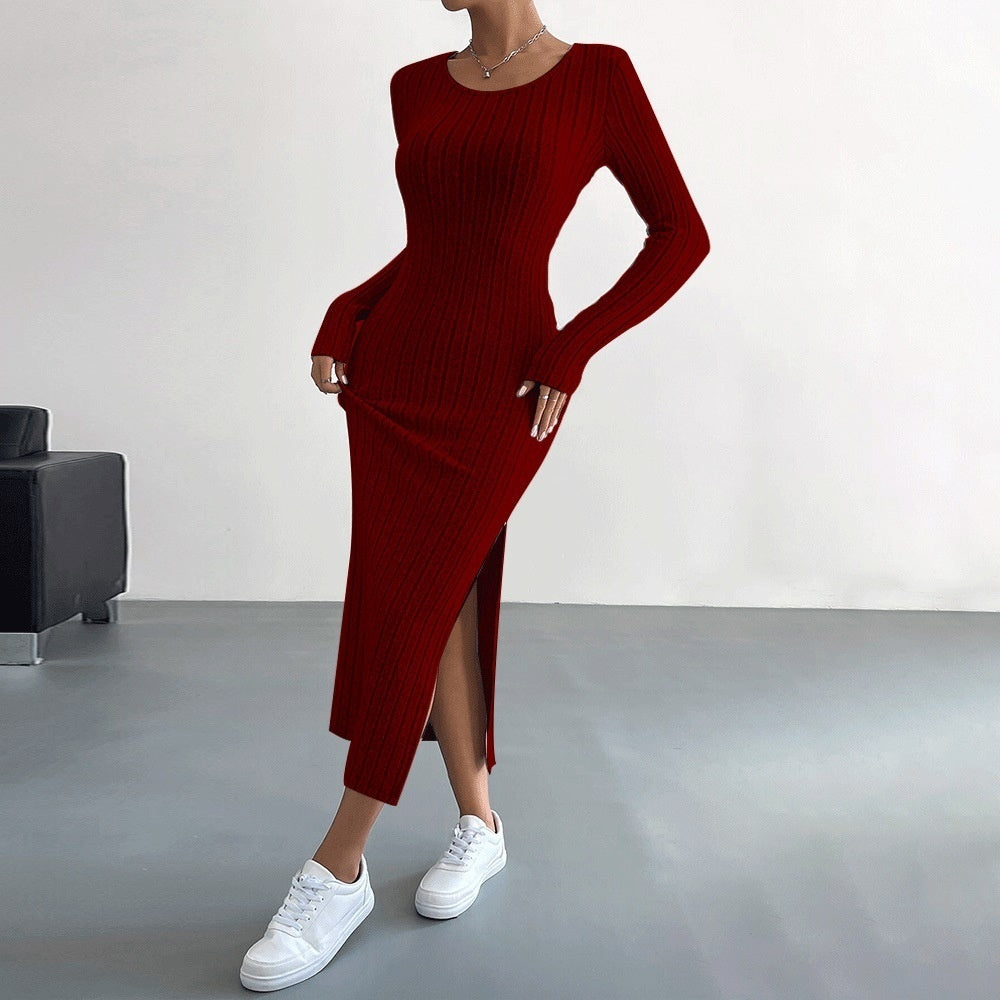 LINDA - KNITTED & SLIM - DRESS