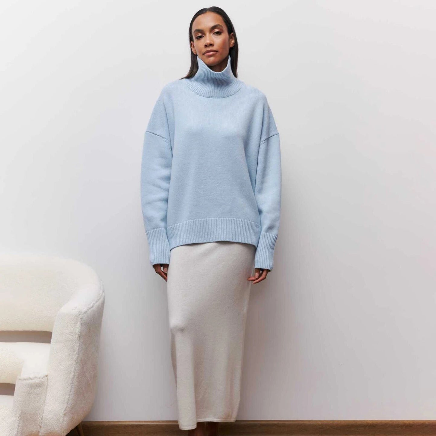 CHRISTINE - OVERSIZE KNITTED SWEATER