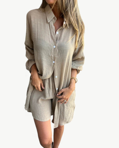 JADE – 2-piece set with shirt & shorts | Stylish & relaxed look