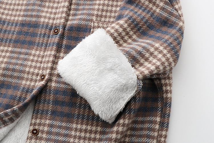 GRETA - Padded Flannel Shirt