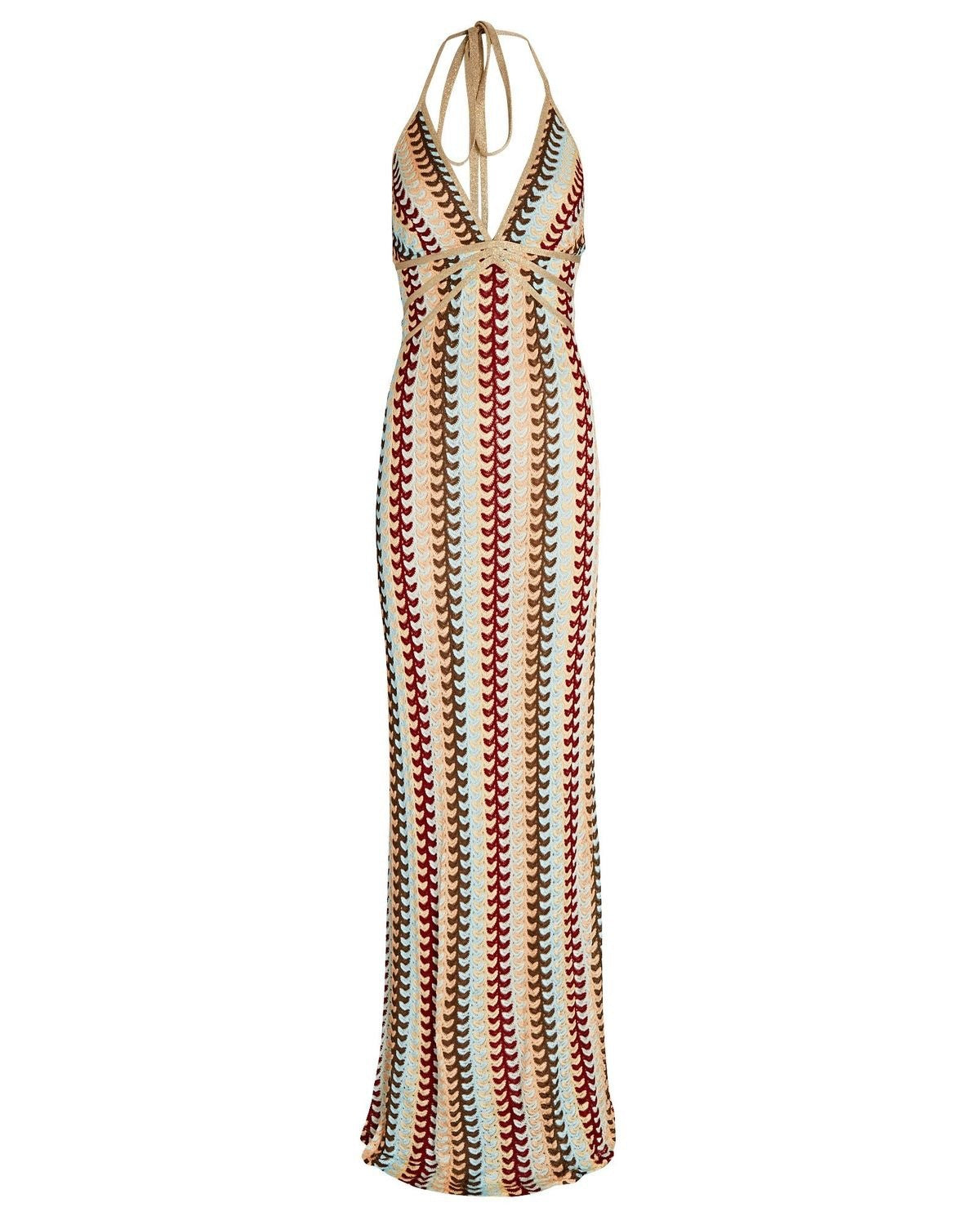 SELENA – Long halterneck dress