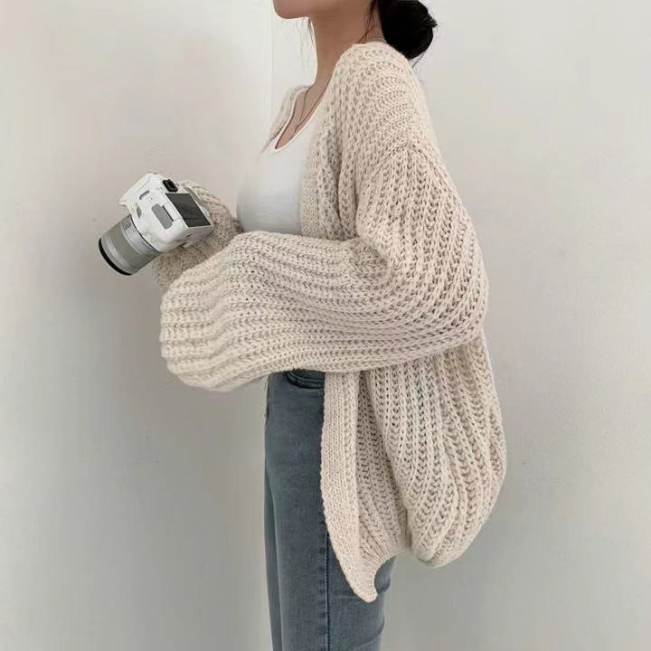CLAIRE – Chunky knit cardigan