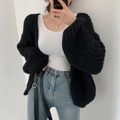 CLAIRE – Chunky knit cardigan