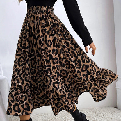 LINA - LEOPARD - SKIRT