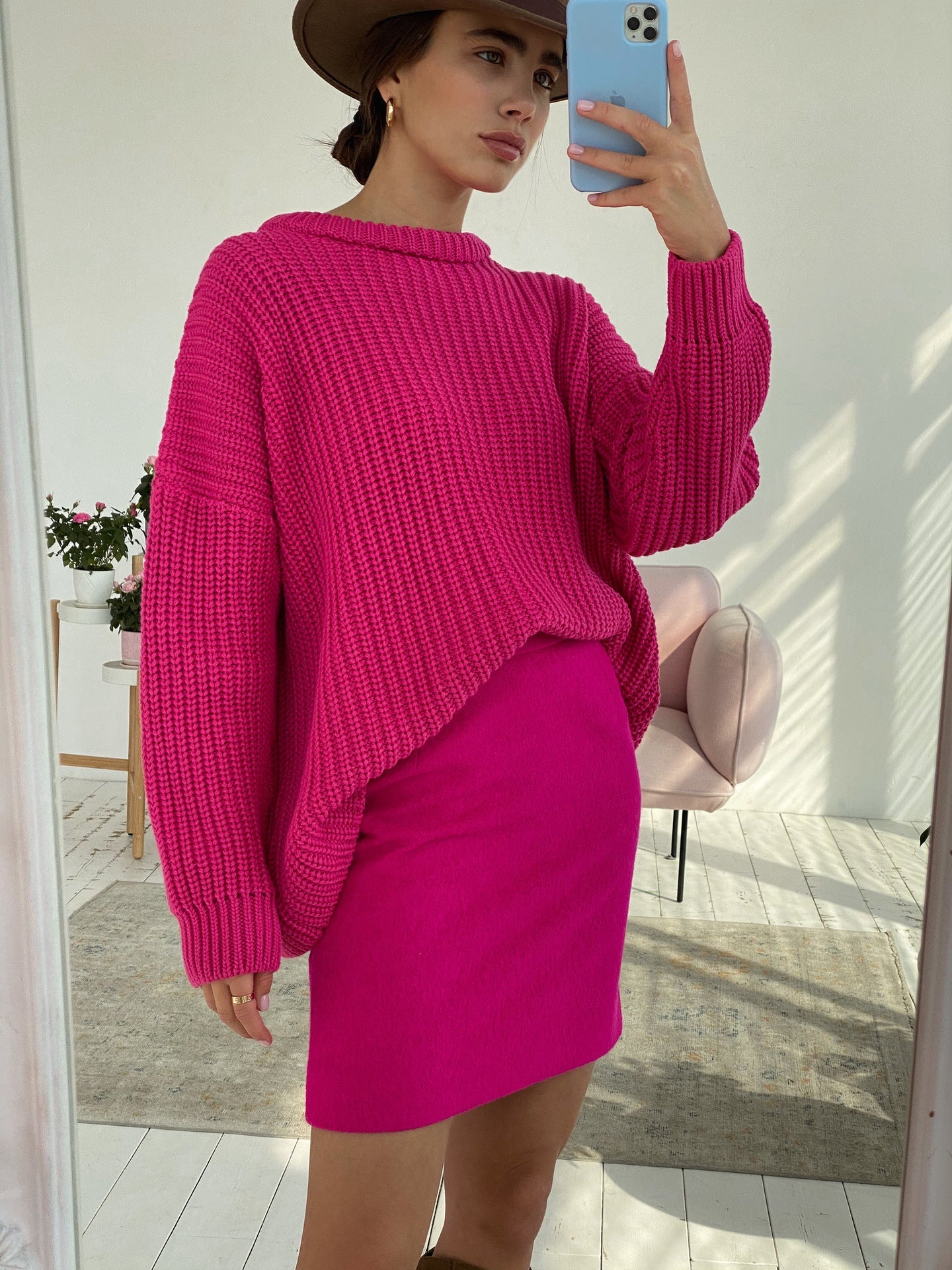 WILMA – Chunky Knit Oversized Sweater | Soft and Relaxed in Pastel