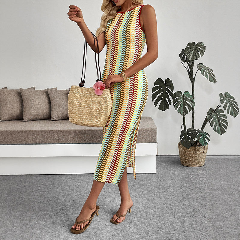 ISLA – Wavy bodycon dress