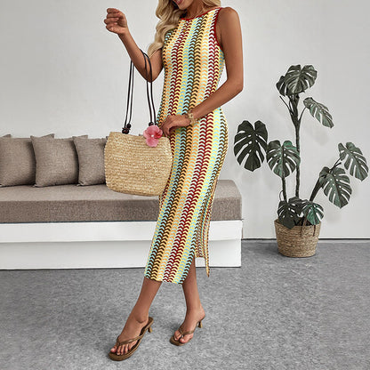 ISLA – Wavy bodycon dress