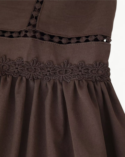 MADELEINE – Embroidered hollow dress